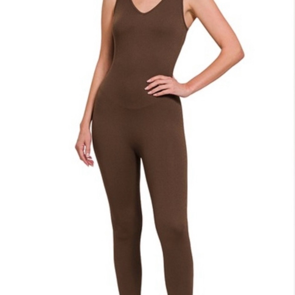 Zenana Outfitters Tan Ribbed Garment